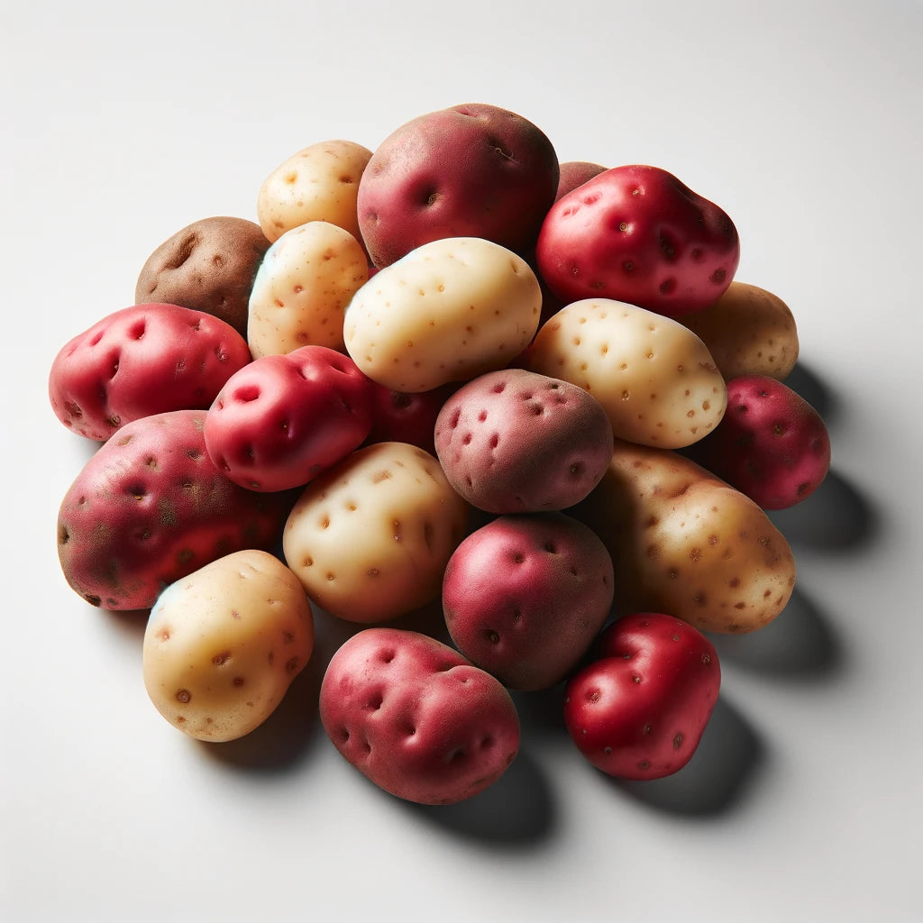 Loose potatoes red/white